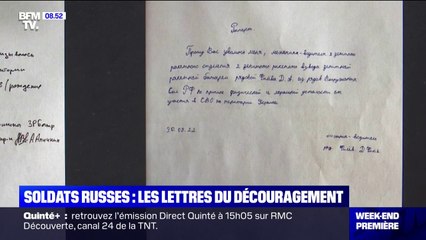 "Épuisement moral", "aggravation de mon état de santé": des lettres de découragement des soldats russes découvertes à Izioum