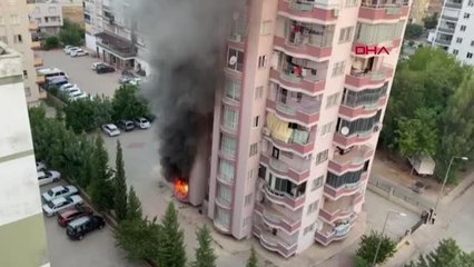 Son dakika haberi... GİRİŞ KATTAKİ DAİREDE ÇIKAN YANGINDA AĞIR YARALANDI