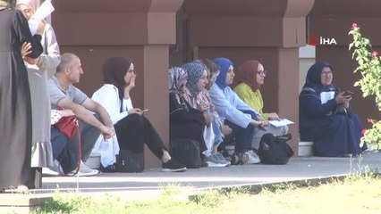 İptal edilen KPSS'de ilk oturum başladı