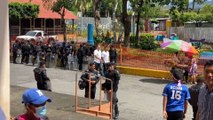 La Policía de Nicaragua impide a feligreses celebrar la fiesta católica de San Jerónimo