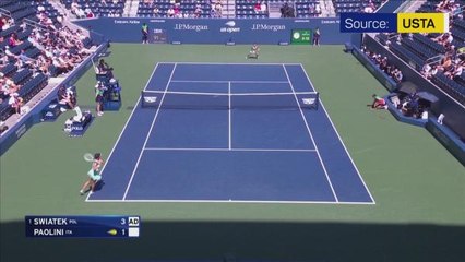 Swiatek up and running at Flushing Meadows