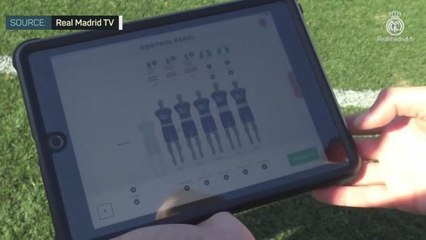 Real Madrid test out robotic wall in training