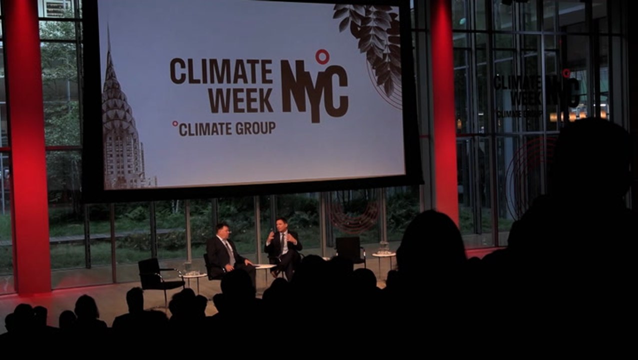Leaders join forces at Climate Week NYC