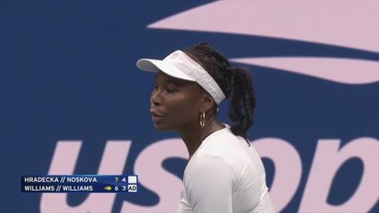 Williams sisters bow out of doubles swiftly