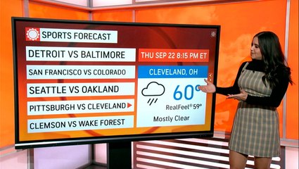 Your midweek sports forecast
