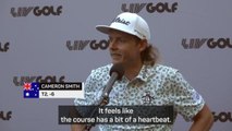 Smith 'really enjoyed' first round of LIV Golf