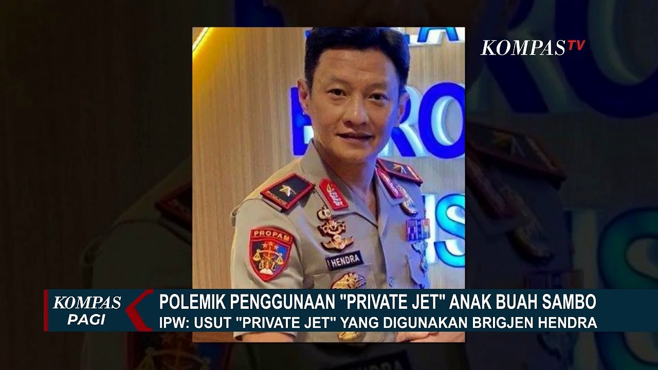 Disebut Sediakan Brigjen Hendra Kurniawan Jet Pribadi, Ini Konfirmasi dari Robert Bonosusatya!
