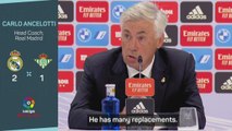 Ancelotti admits Benzema may have to be rotated