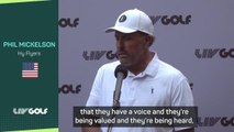 'Everybody's in a better position than a year ago' - Mickelson on LIV effect