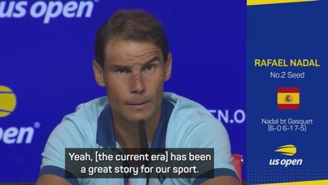 Nadal 'honoured' to be part of tennis' golden era