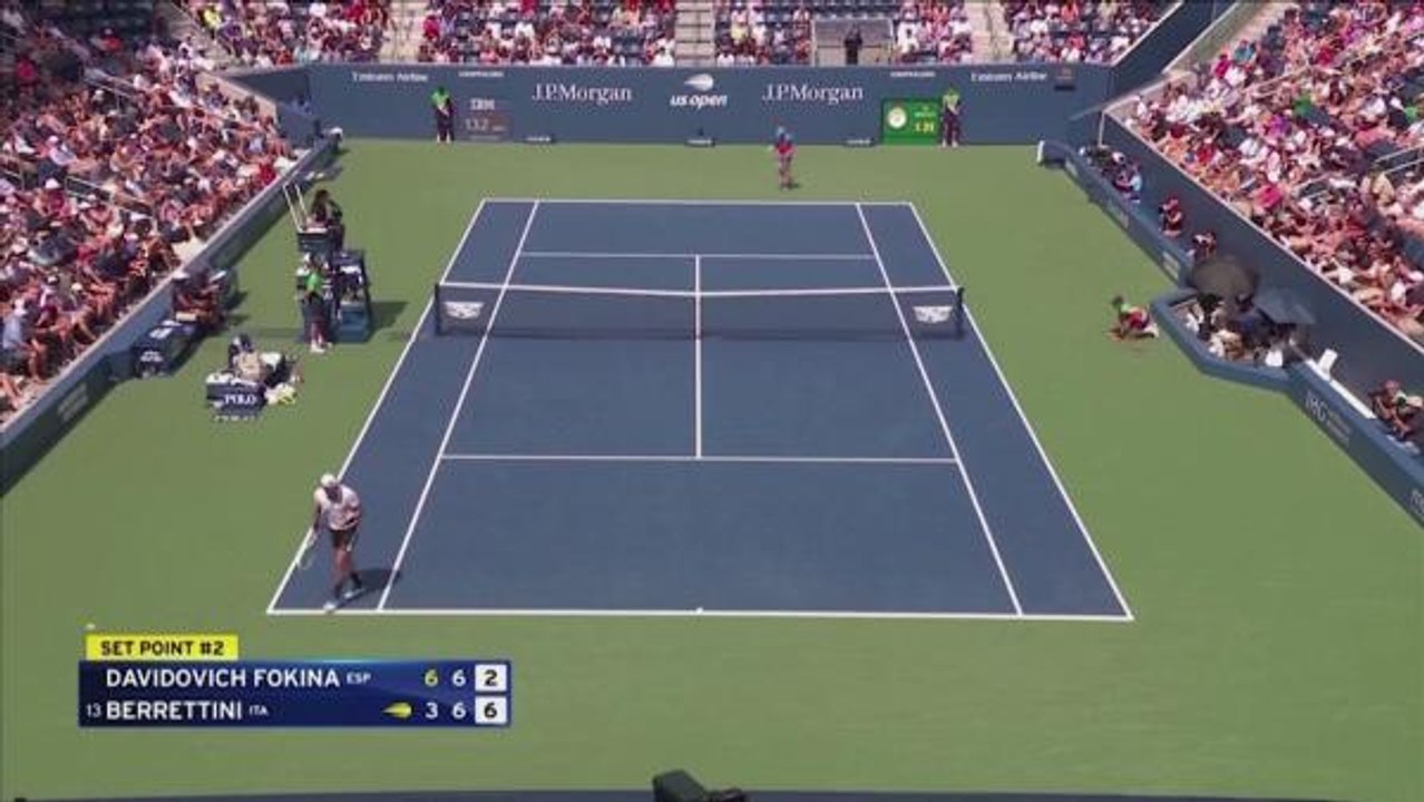 Berrettini pulls through fourth round after five-set slog