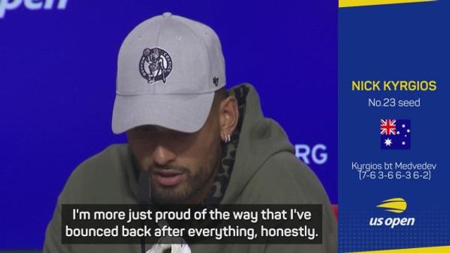 Emotional Kyrgios opens up on mental anguish after Medvedev stunner