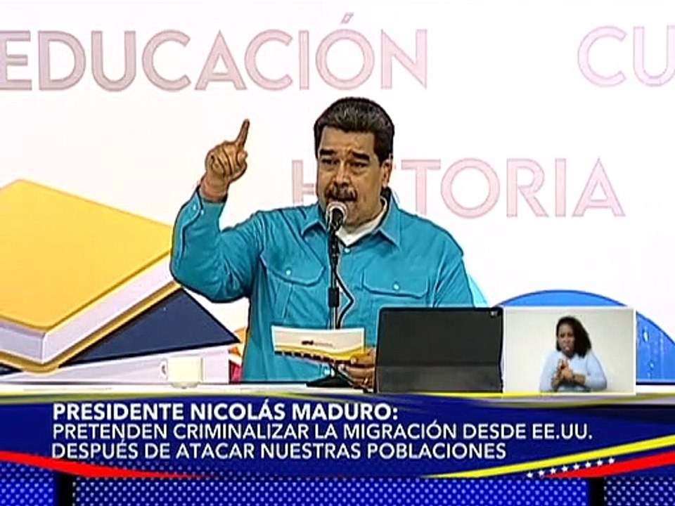 Pdte. Maduro: Exigimos a Biden que no manipule el tema de la migración de América Latina y El Caribe