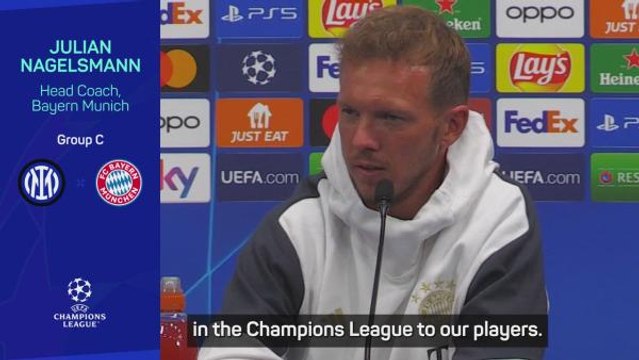 Nagelsmann hopes Mane can transfer UCL experience to Bayern