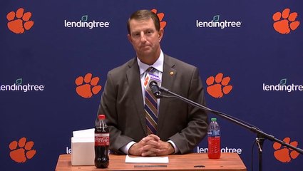 Dabo Swinney on Brandon Streeter