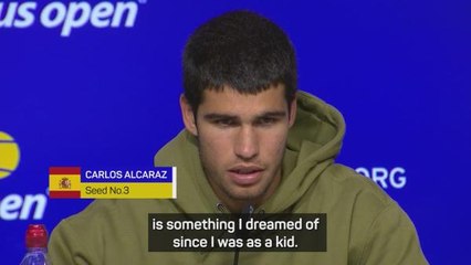 Alcaraz reliving 'dream' of grand slam final