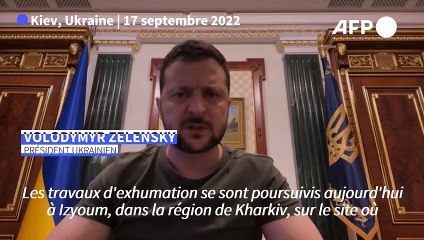 Ukraine: de nouvelles preuves de torture découvertes à Izyoum (Zelensky)