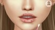 ASMR - Teen girl Lip treatment animation 2022 | skin care anime girl makeup