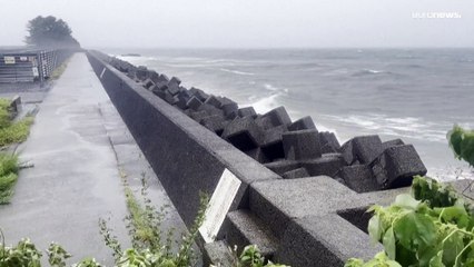 Taifun mit Sonderwarnung: Nanmodal sucht Süden Japans heim