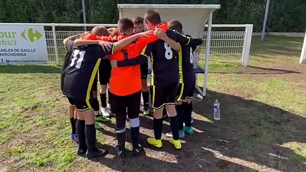 1er Tour de la Coupe Pitch pour nos U13 A , Motivation avant le 1er Match Fc Masny / Sc Aniche 13A :⚽Résultat 0/8⚽