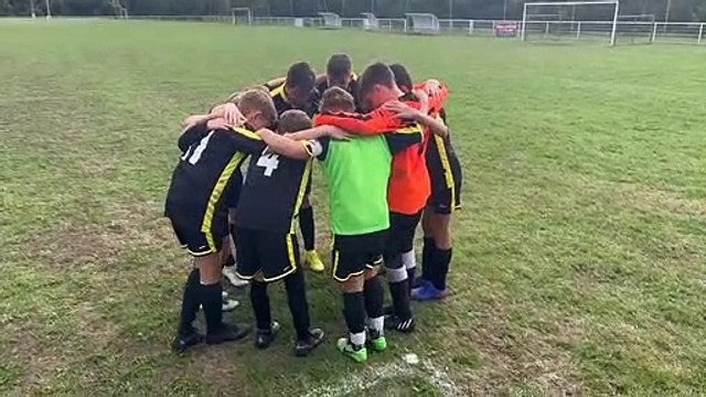 1er Tour de la Coupe Pitch pour nos U13 A , la VICTOIRE
