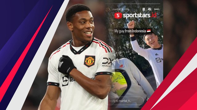 Momen Anthony Martial Kegirangan Disambut Fans Manchester United Asal Indonesia