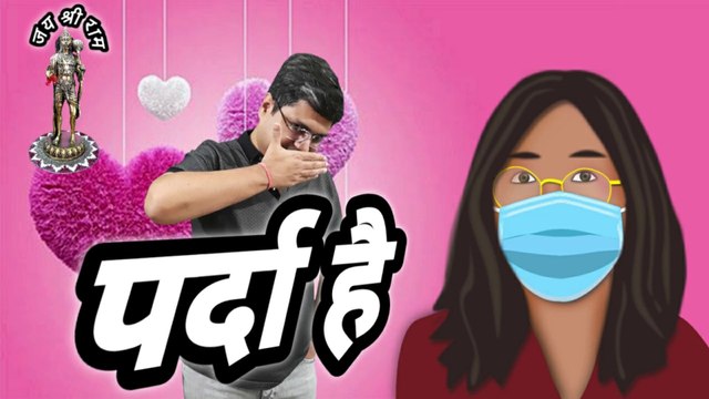 Chand chhupa mask mein || Behind the mask || Unke deedar ko tarse || Jab parda hata || Poetry 2022