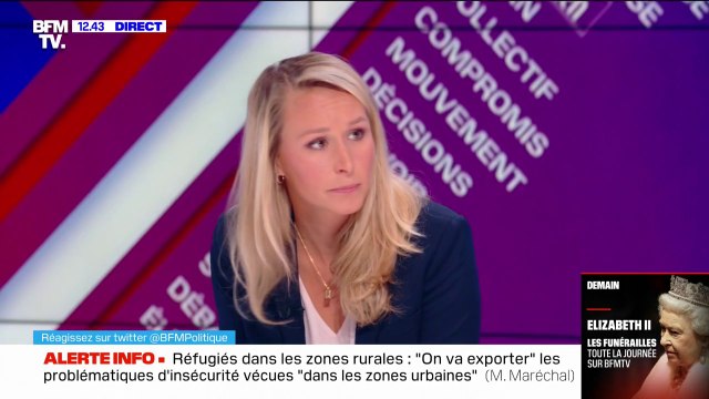 Sanctions contre la Russie: pour Marion Maréchal, on ne peut pas aller au-delà (...), l'étape supplémentaire c'est la 3e guerre mondiale