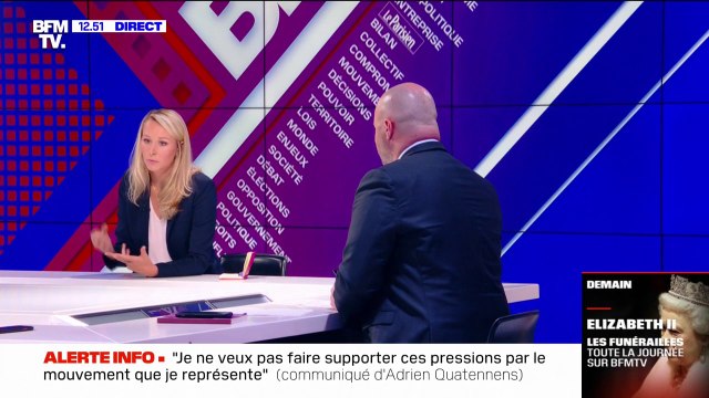Marion Maréchal: Je pense que dans nos institutions on ne peut pas gagner seul et qu'il faut travailler avec des forces complémentaires