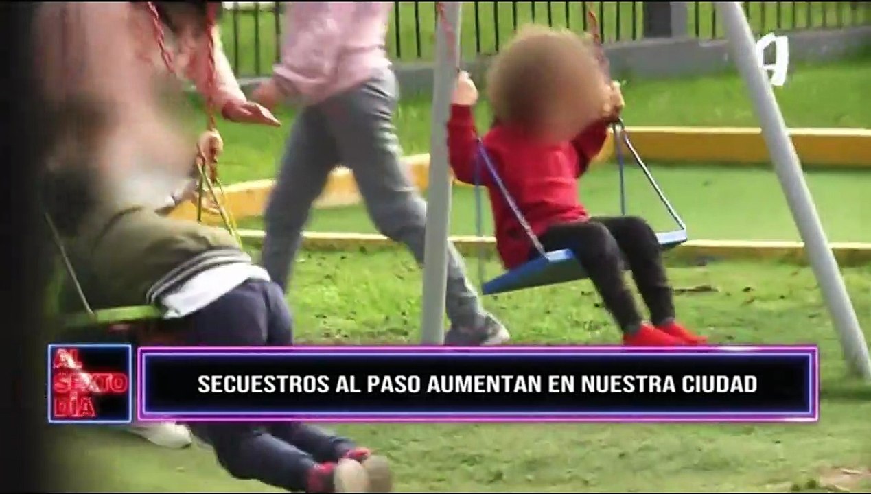 ¿Qué tan fácil es secuestrar niños en nuestro país?