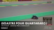 Énorme chute de Fabio Quartararo au départ ! - Grand Prix d'Aragon - MotoGP