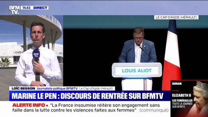 "Nous sommes l'alternance pour la France": ce qu'il faut attendre du discours de Marine Le Pen à suivre sur BFMTV