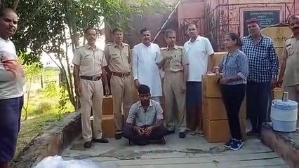 पुलिस ने 25 लाख की शराब पकड़ी