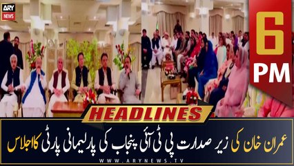 ARY News Prime Time Headlines | 6 PM | 18th September 2022
