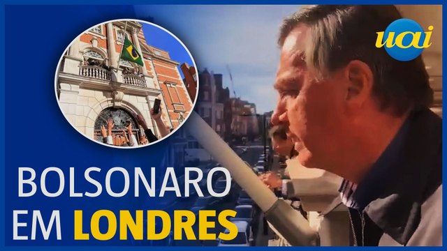Bolsonaro fala em vitória no 1º turno em Londres