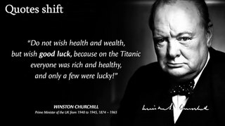 Winston Churchill's Quotes| that tell a lot about ourselves| RedFrost Motivation|
