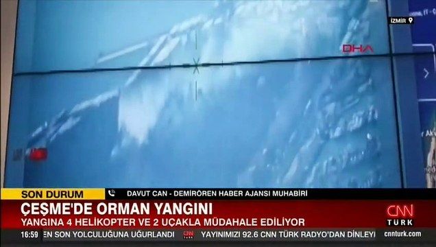 İzmir ve Tokat'ta orman yangınları