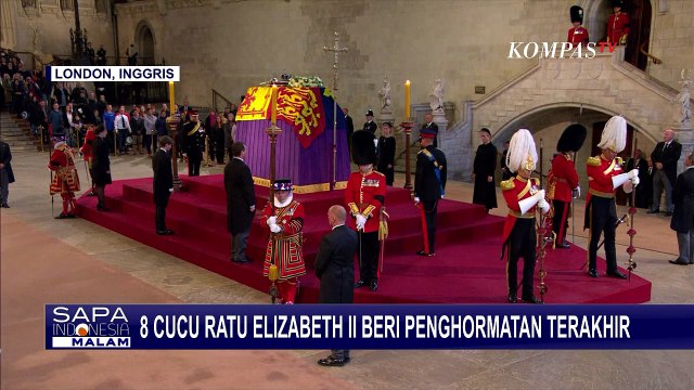 Momen Pangeran Harry Kenakan Seragam Militer di Penghormatan Terakhir untuk Ratu Elizabeth II