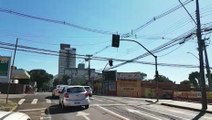 Atenção: semáforos da Rio Grande do Sul x Barão do Cerro Azul estão em amarelo intermitente