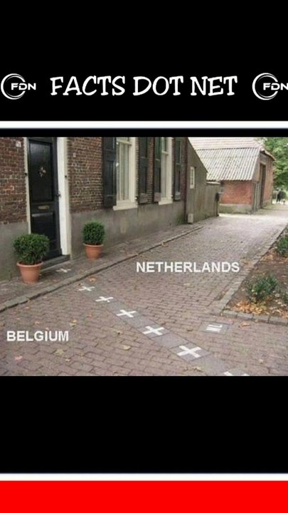 Did You Know? Netherlands and Belgium  Border || FACTS || TRIVIA