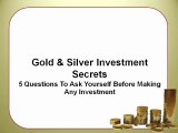 4 - 5 Questions To Ask Yourseld Before Making Any Investment