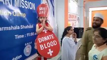 Members of Sant Nirankari Mission donated 77 units of blood