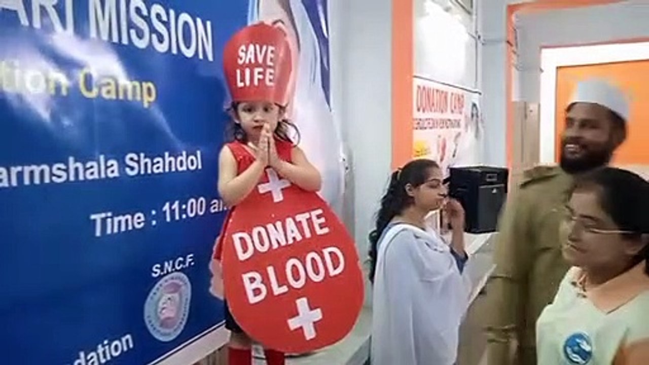 Members of Sant Nirankari Mission donated 77 un...