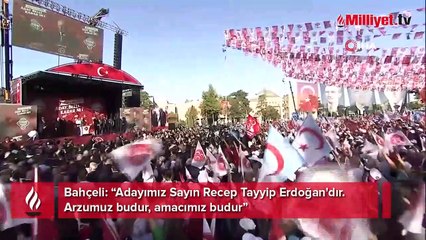 Télécharger la video: MHP Genel Başkanı Devlet Bahçeli: Adayımız Sayın Recep Tayyip Erdoğan'dır