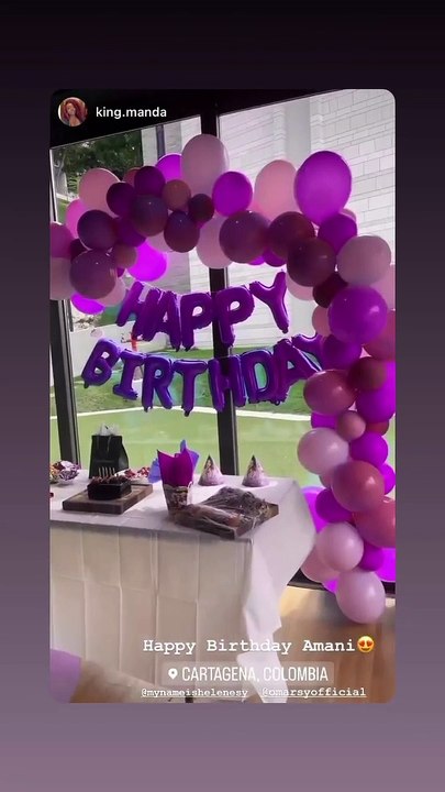 Hélène Sy a partagé des images de la fête de sa fille Amani-Nour qui a fêté ses 5 ans en Colombie. Le 17 septembre 2022.