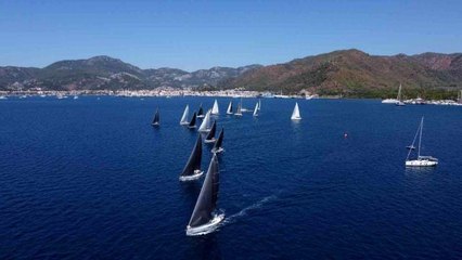 15. Channel Regatta Rodos-Marmaris Yelken yarışlarının ikinci günü tamamlandı