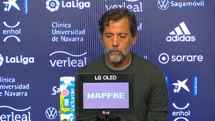 Jagoba Arrasate: "Hemos terminado desquiciados"