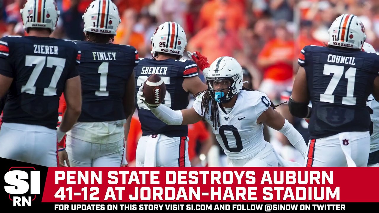 Penn State Auburn recap video Dailymotion