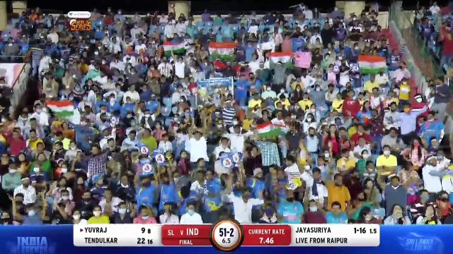 Sri Lanka Legends vs India Legends - Road Safety World Series Season 1 - Colors Cineplex