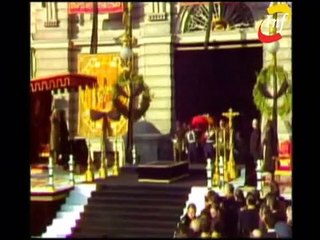 Descargar video: Funerales de Reina Isabel II recuerdan en España a los protocolos del entierro del General Francisco Franco